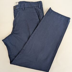 GAP Navy Blue Straight Leg Chinos 36 x 30 [3]